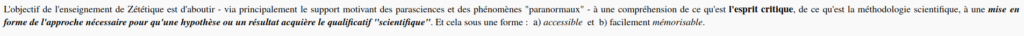 Extrait du cours de Broch.